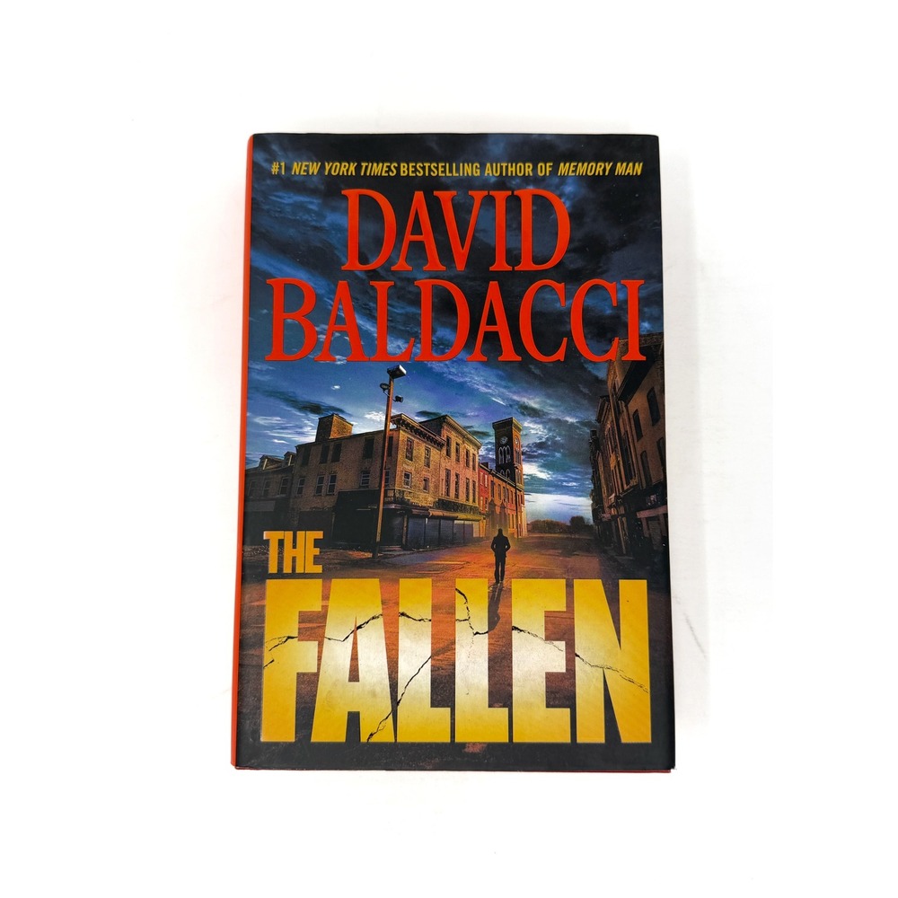 The Fallen David Baldacci Hardcover 1st Edition 1st Printing Memory Man Thriller